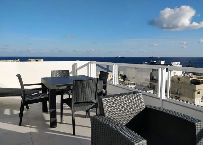 Sea View Penthouse With Large Terrace Irom1-1 Apartment